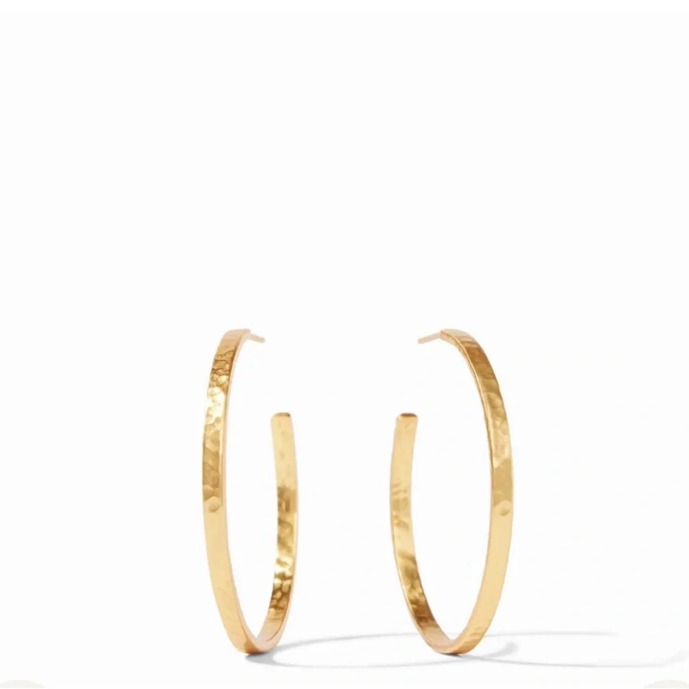 Julie Vos Crescent Hoop - Picture 1 of 3
